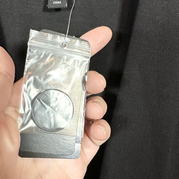 Torrid Ponte Collarless Blazer Stretch Size 4X Plus Size Black One Button Front - Picture 5 of 15